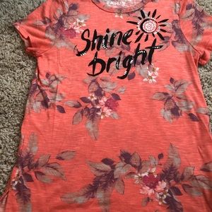 Girls Mudd “Shine Bright” tee.